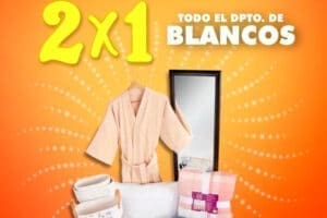 La Comer Temporada Naranja 2024: 2×1 en  blancos