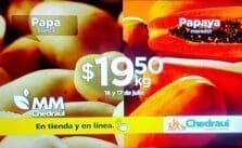 Chedraui Martimiércoles frutas y verduras 16 y 17 de julio 2024