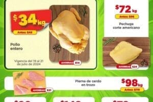 Folleto Bodega Aurrerá Tianguis de frutas y verduras al 25 de julio 2024