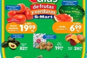 Folleto S-Mart frutas y verduras del 30 de julio al 1 de agosto 2024