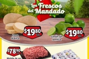 Folleto Soriana Mercado frutas y verduras 23 y 24 de julio 2024