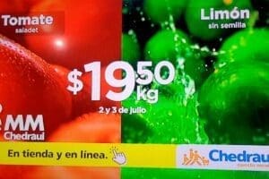 Martimiércoles Chedraui frutas y verduras 2 y 3 de julio 2024