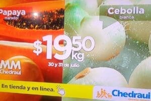 Ofertas Martimiércoles de frutas y verduras Chedraui 30 y 31 de julio 2024