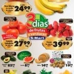 Ofertas S-Mart Frutas y Verdura del 16 al 18 de julio 2024