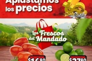 Folleto Soriana Mercado frutas y verduras del 9 al 10 de julio 2024