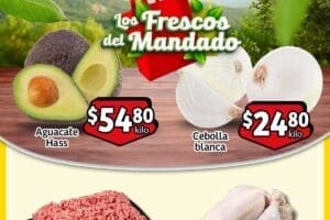 Folleto Soriana Mercado frutas y verduras 16 y 17 de julio 2024