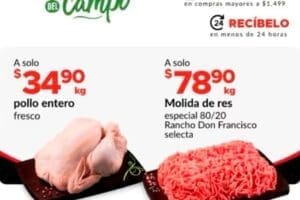 Ofertas Martes y Miércoles del Campo Soriana 30 y 31 de julio 2024