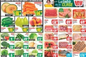 Ofertas Casa Ley frutas y verduras 13 y 14 de agosto de 2024