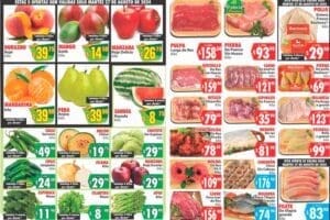 Folleto Casa Ley frutas y verduras 27 y 28 de agosto de 2024