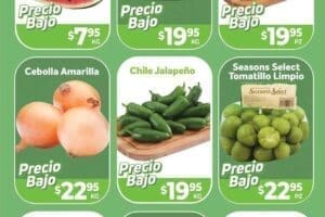 Folleto HEB Precios bajos en frutas y verduras del 13 al 19 de agosto 2024