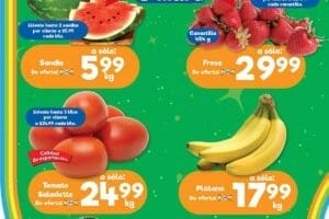 Folleto S-Mart frutas y verduras del 6 al 8 de agosto 2024