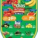 Ofertas S-Mart frutas y verduras del 13 al 15 de agosto de 2024