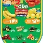 Ofertas S-Mart frutas y verduras del 27 al 29 de agosto 2024