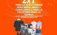 Temporada Naranja 2024: 2×1 en calcetería y en ropa interior
