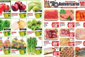 Folleto Casa Ley frutas y verduras 24 y 25 de septiembre 2024