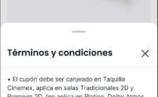 Cupón Cinemex Boleto GRATIS desde la App de Oxxo 1 Cupón Cinemex Boleto GRATIS desde la App de Oxxo