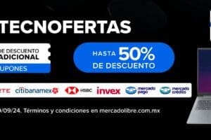 Cupones Mercado Libre: 10% de descuento con BBVA, Citibanamex, HSBC, Invex y Banorte