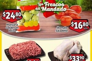 Folleto Soriana Mercado frutas y verduras 24 y 25 de septiembre 2024