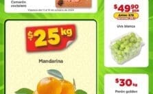 Ofertas Bodega Aurrerá Tianguis de frutas y verduras al 17 de octubre 2024