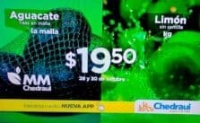 Ofertas Chedraui Martimiércoles de frutas y verduras 29 y 30 de octubre 2024