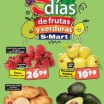 Ofertas S-Mart frutas y verduras del 15 al 17 de octubre 2024