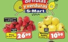 Folleto S-Mart frutas y verduras del 15 al 17 de octubre 2024 1 Ofertas S-Mart frutas y verduras del 15 al 17 de octubre 2024
