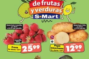 Folleto S-Mart frutas y verduras del 22 al 23 de octubre 2024