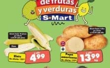 Ofertas S-Mart frutas y verduras del 29 al 31 de octubre 2024