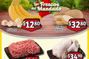 Folleto Soriana Mercado frutas y verduras del 22 al 24 de octubre 2024