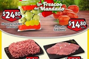 Folleto Soriana Mercado frutas y verduras del 15 al 17 de octubre 2024