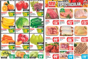 Folleto Casa Ley frutas y verduras 12 y 13 de noviembre 2024