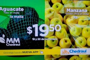 Martimiércoles Chedraui frutas y verduras 19 y 20 de noviembre 2024