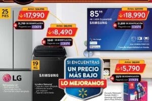 Folleto Walmart Buen Fin Irresistible 2024: Ofertas y Precios bajos