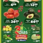 Folleto S-Mart frutas y verduras del 12 al 14 de noviembre 2024