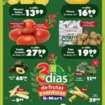 Ofertas S-Mart frutas y verduras del 5 al 7 de noviembre 2024