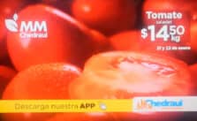 Martimiércoles Chedraui frutas y verduras 21 y 22 de enero 2025