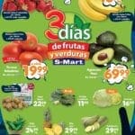 Folleto S-Mart frutas y verduras del 14 al 16 de enero 2025