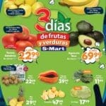 Ofertas S-Mart frutas y verduras del 7 al 9 de enero 2025