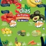 Ofertas S-Mart frutas y verduras del 21 al 23 de enero 2025