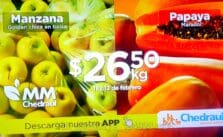 Martimiércoles Chedraui frutas y verduras 11 y 12 de febrero 2025