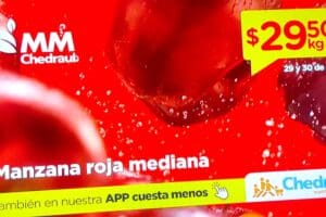 Martimiércoles Chedraui frutas y verduras 29 y 30 de abril 2025