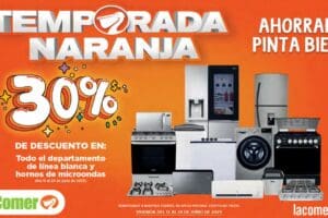 Folleto Temporada Naranja de La Comer 2025: Ofertas y promociones