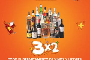 La Comer Temporada Naranja 2025: 3×2 en vinos y licores