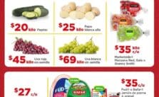 Ofertas Bodega Aurrerá Tianguis de frutas y verduras al 10 de julio 2025