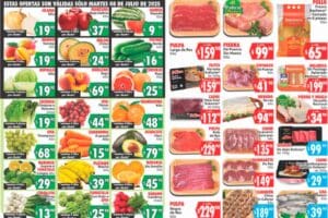 Ofertas Casa Ley frutas y verduras 8 y 9 de julio de 2025