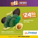 Martimiércoles Chedraui frutas y verduras 8 y 9 de julio 2025
