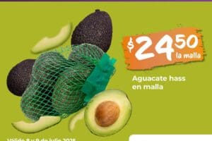 Martimiércoles Chedraui frutas y verduras 8 y 9 de julio 2025