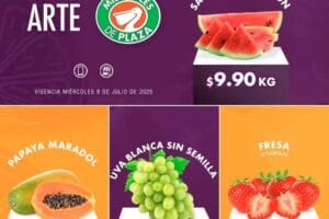 Miércoles de Plaza en La Comer y Fresko 9 de julio 2025
