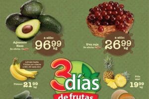 Folleto S-Mart frutas y verduras del 8 al 10 de julio 2025