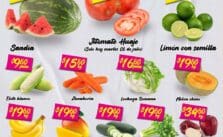 Ofertas Soriana Mercado frutas y verduras del 8 al 10 de julio 2025